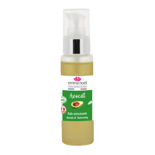 Emma Noël -- Huile vierge d'avocat bio équitable - 50 mL